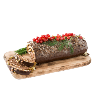 Christmas Log Cake